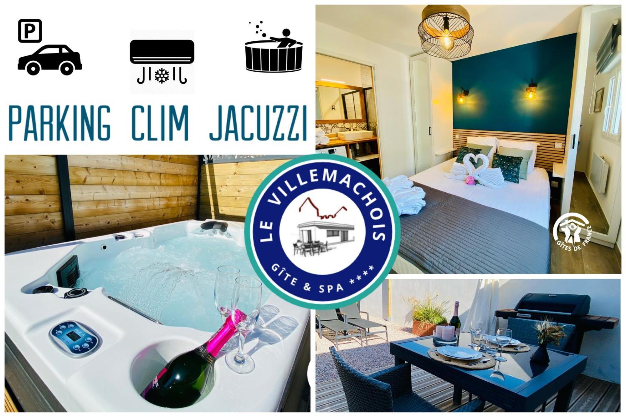Gite & Spa Le Villemachois - 4 Etoiles - Jacuzzi Couvert - Calme Et Independant - Clim - Parking - 5 Min Carcassonne Villemoustaussou Extérieur photo