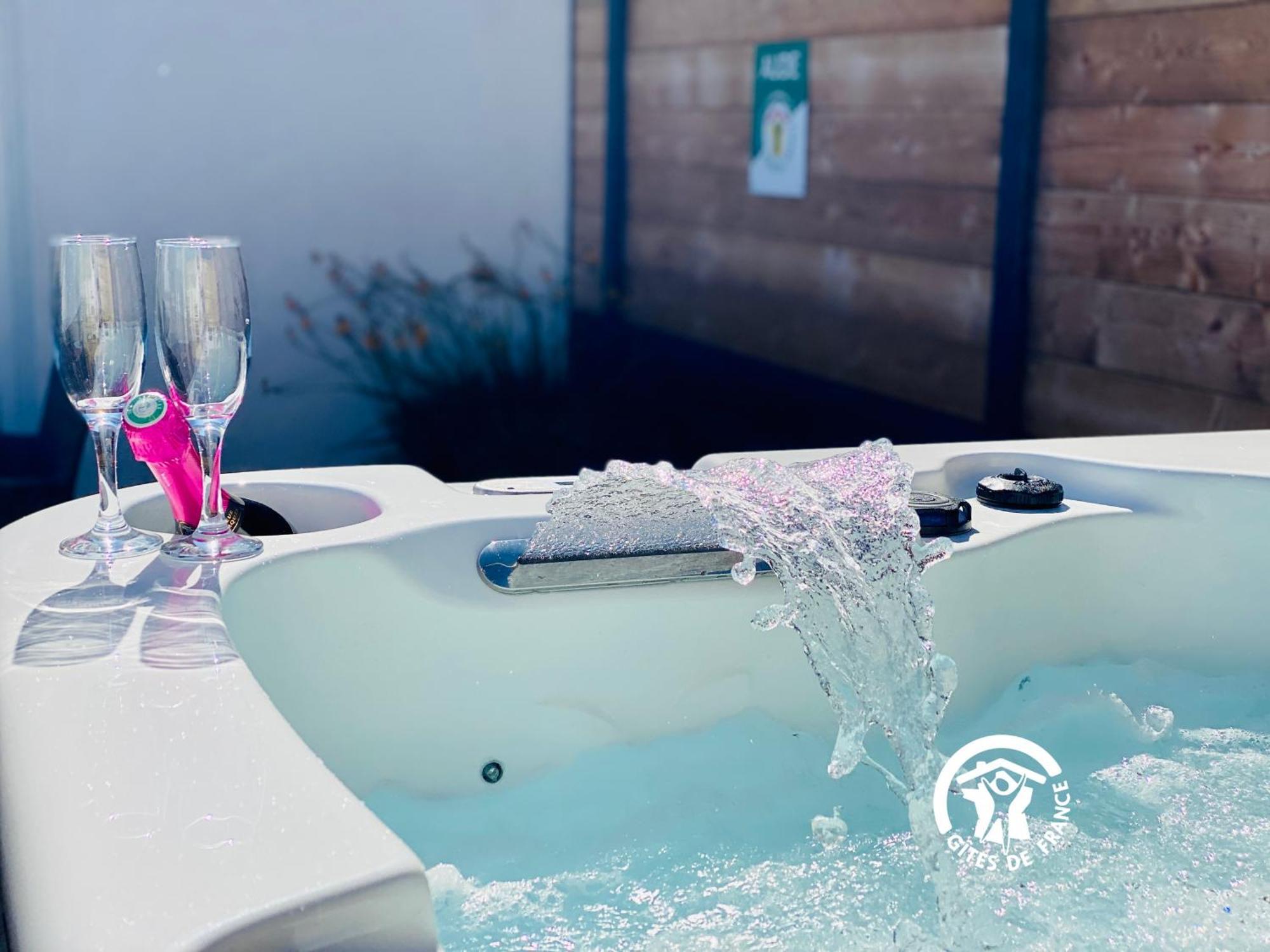 Gite & Spa Le Villemachois - 4 Etoiles - Jacuzzi Couvert - Calme Et Independant - Clim - Parking - 5 Min Carcassonne Villemoustaussou Extérieur photo