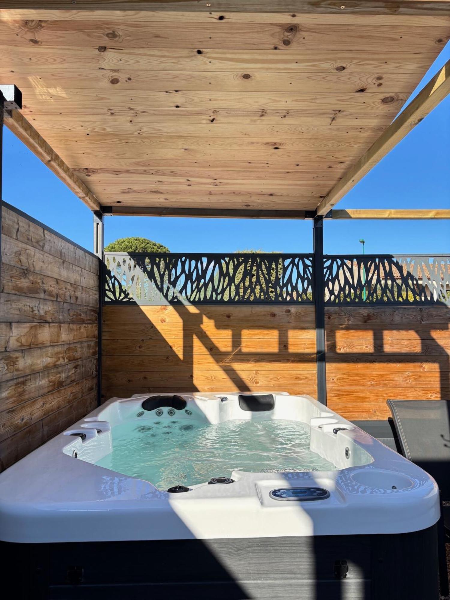 Gite & Spa Le Villemachois - 4 Etoiles - Jacuzzi Couvert - Calme Et Independant - Clim - Parking - 5 Min Carcassonne Villemoustaussou Extérieur photo