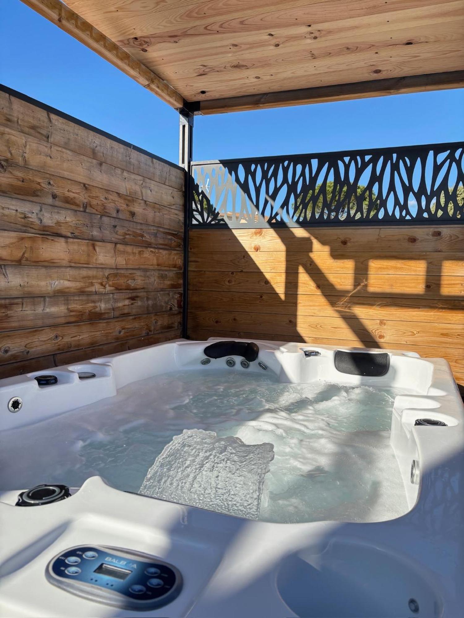 Gite & Spa Le Villemachois - 4 Etoiles - Jacuzzi Couvert - Calme Et Independant - Clim - Parking - 5 Min Carcassonne Villemoustaussou Extérieur photo